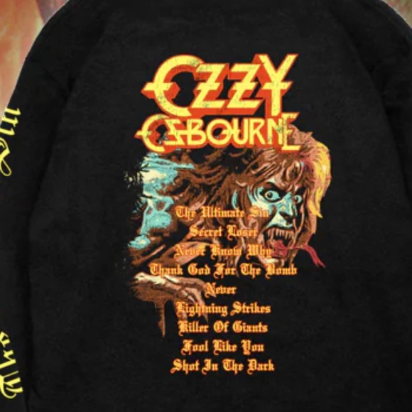 Ozzy Osbourne - The Ultimate Sin - Longsleeve Shirt - Picture 4 of 12